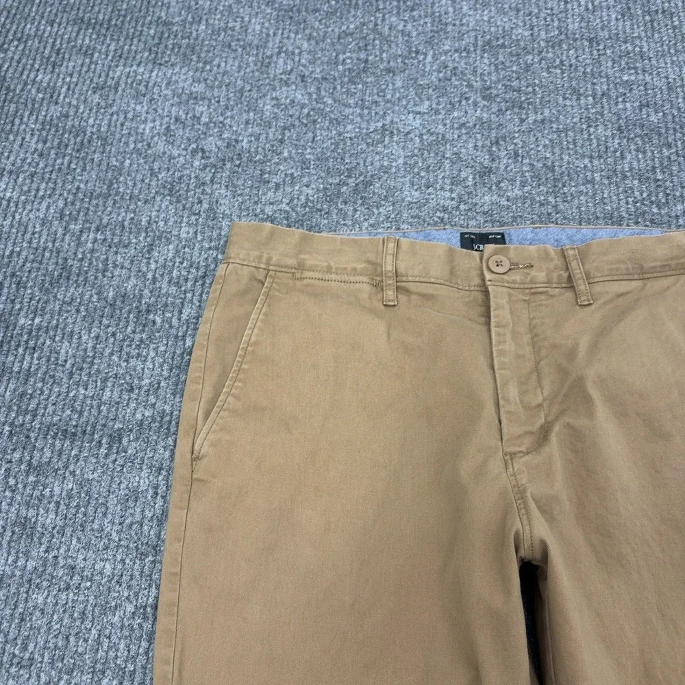 J Crew Pants Mens 32x30 Brown Cotton 770 Straight Chino Casual Classic